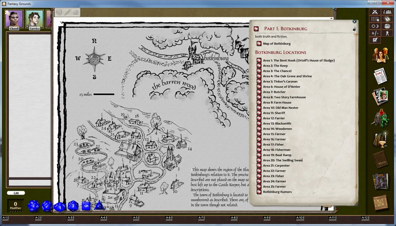 Fantasy Grounds - C&C: A1 Assault on Blacktooth Ridge Screenshot 3