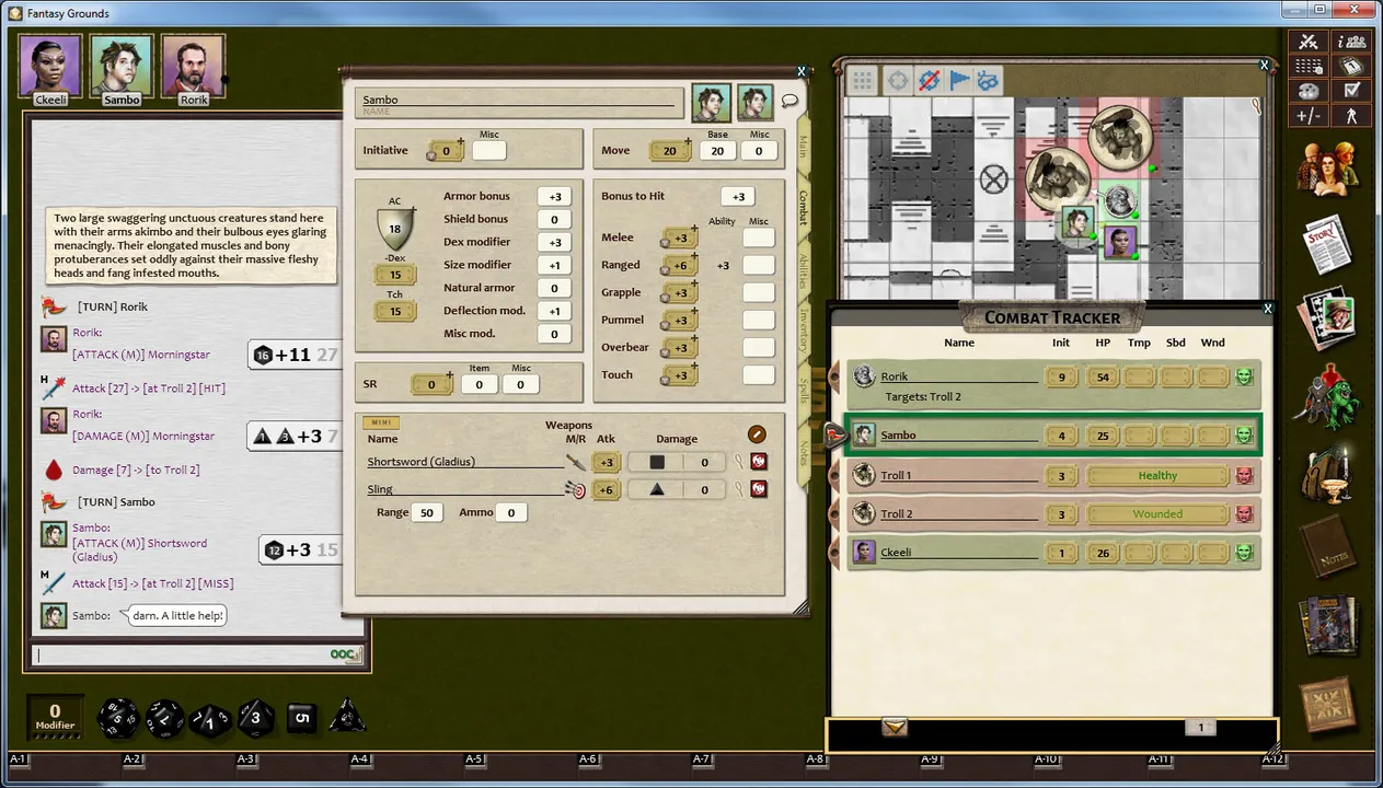 Fantasy Grounds - C&C: A3 The Wicked Cauldron Screenshot 1