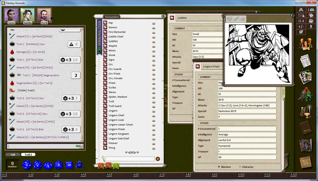 Fantasy Grounds - C&C: A3 The Wicked Cauldron Screenshot 3