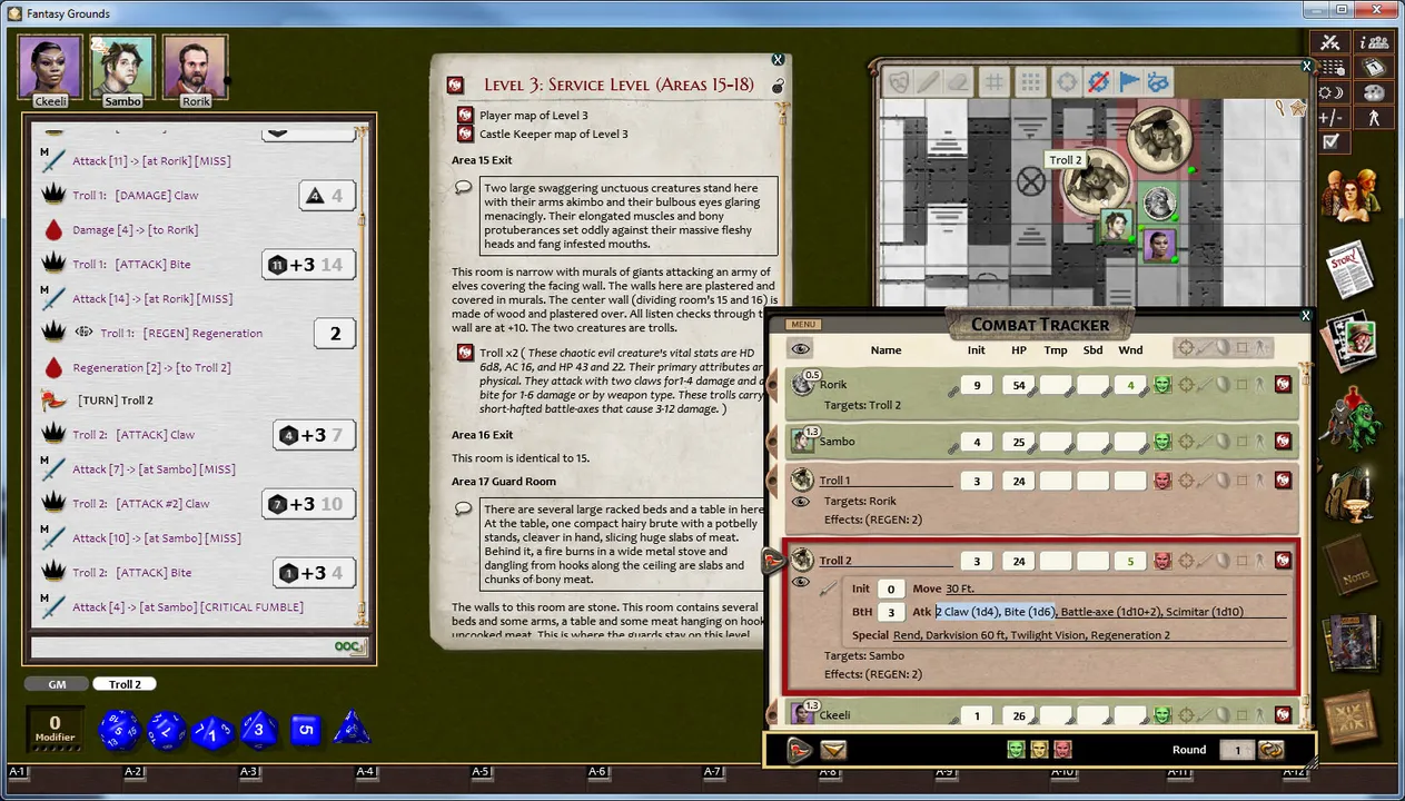 Fantasy Grounds - C&C: A3 The Wicked Cauldron Screenshot 5