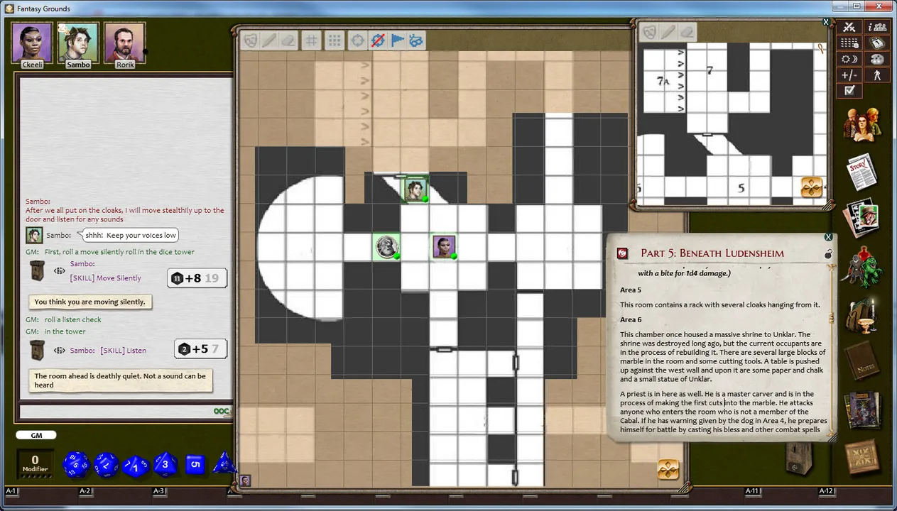 Fantasy Grounds - C&C: A4 Usurpers of the Fell Axe Screenshot 0
