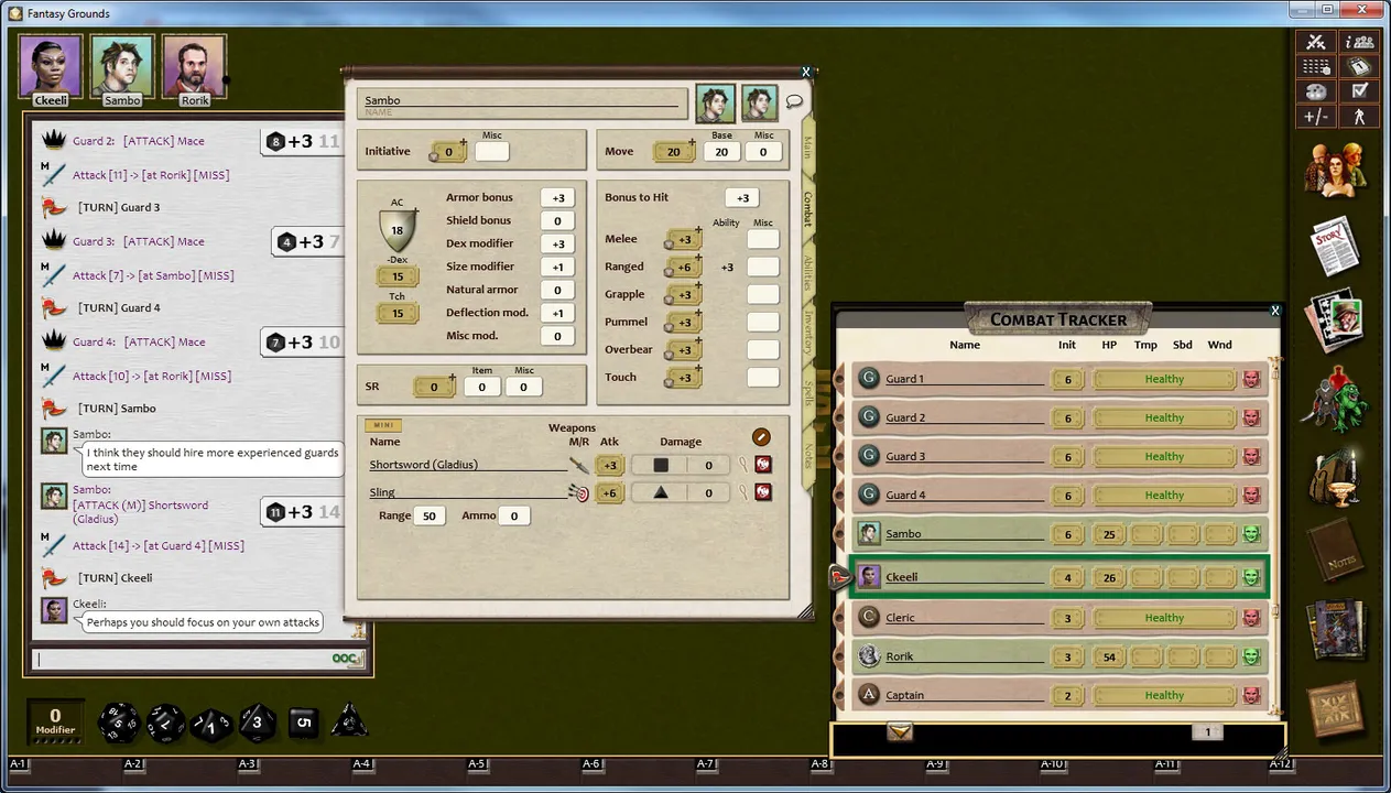 Fantasy Grounds - C&C: A4 Usurpers of the Fell Axe Screenshot 2