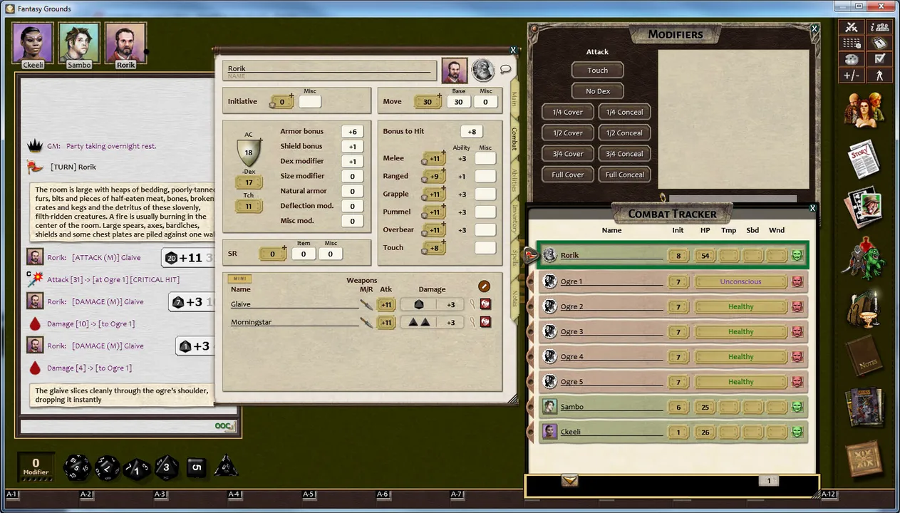 Fantasy Grounds - C&C: A5 The Shattered Horn Screenshot 3