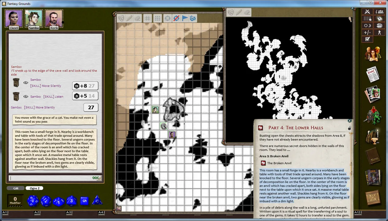 Fantasy Grounds - C&C: A5 The Shattered Horn Screenshot 4