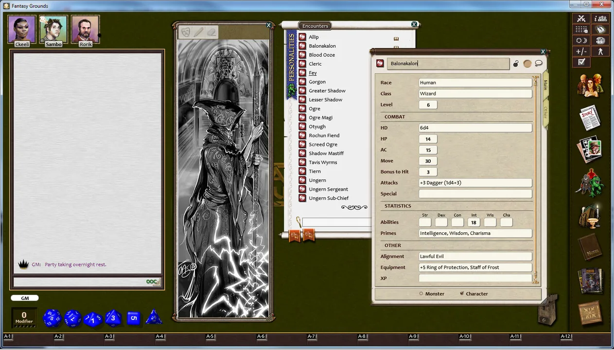 Fantasy Grounds - C&C: A5 The Shattered Horn Screenshot 2