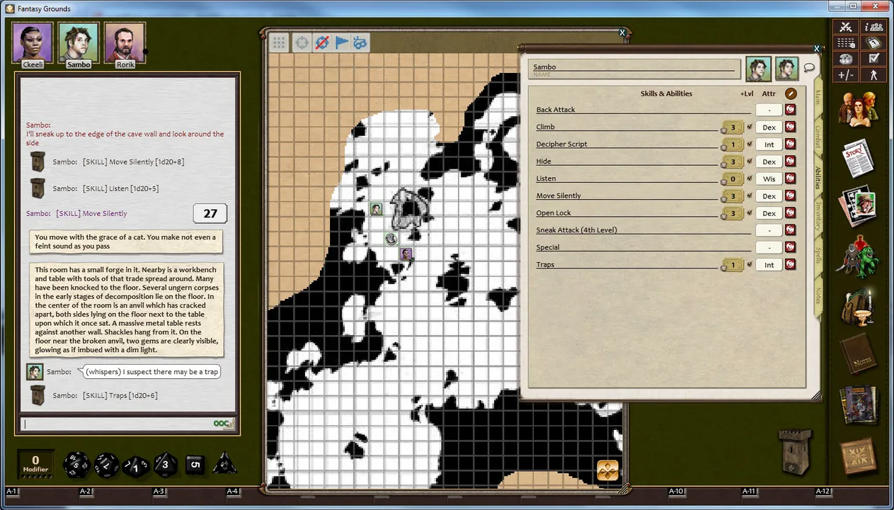 Fantasy Grounds - C&C: A5 The Shattered Horn Screenshot 5