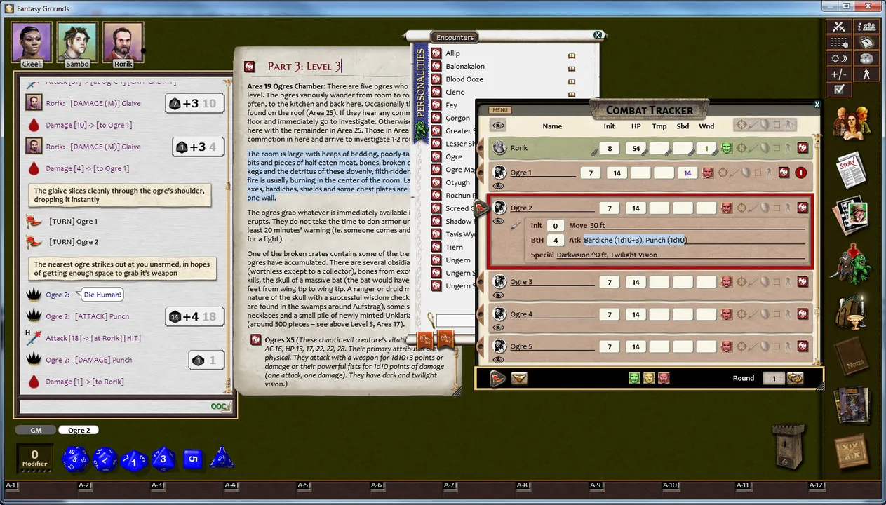 Fantasy Grounds - C&C: A5 The Shattered Horn Screenshot 6