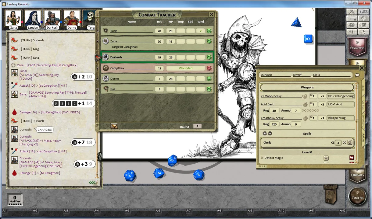 Fantasy Grounds - PFRPG The Tomb of Caragthax Screenshot 2