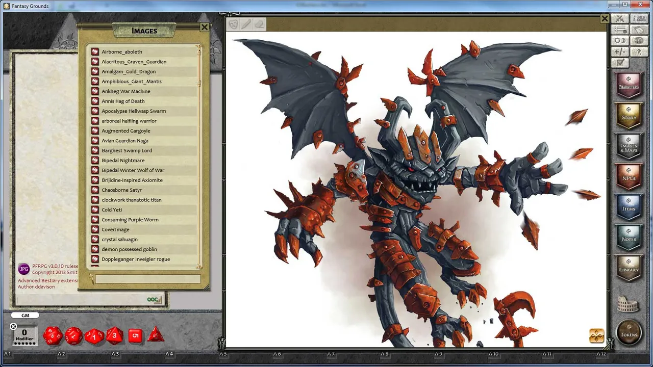 Fantasy Grounds - 3.5E/PFRPG Advanced Bestiary Screenshot 5