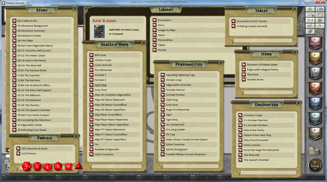 Fantasy Grounds PFRPG Compatible Adventure: B20 - For Rent, Lease or Conquest Screenshot 3