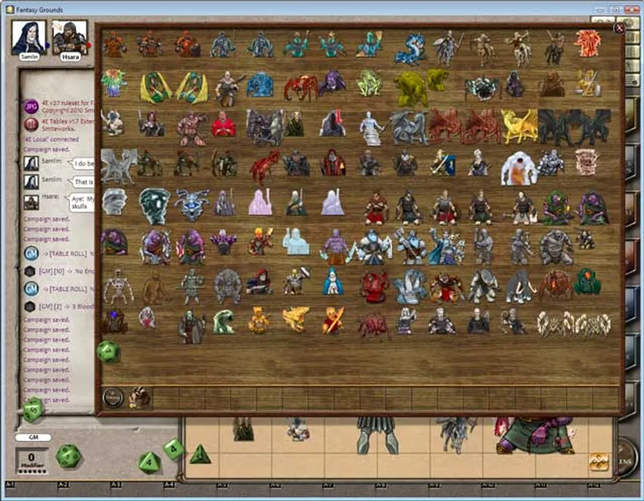 Fantasy Grounds - Fiery Dragon Counter Collection: Paragon 2 Screenshot 0