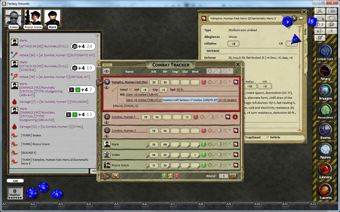 d20 Modern SRD Ruleset Screenshot 3