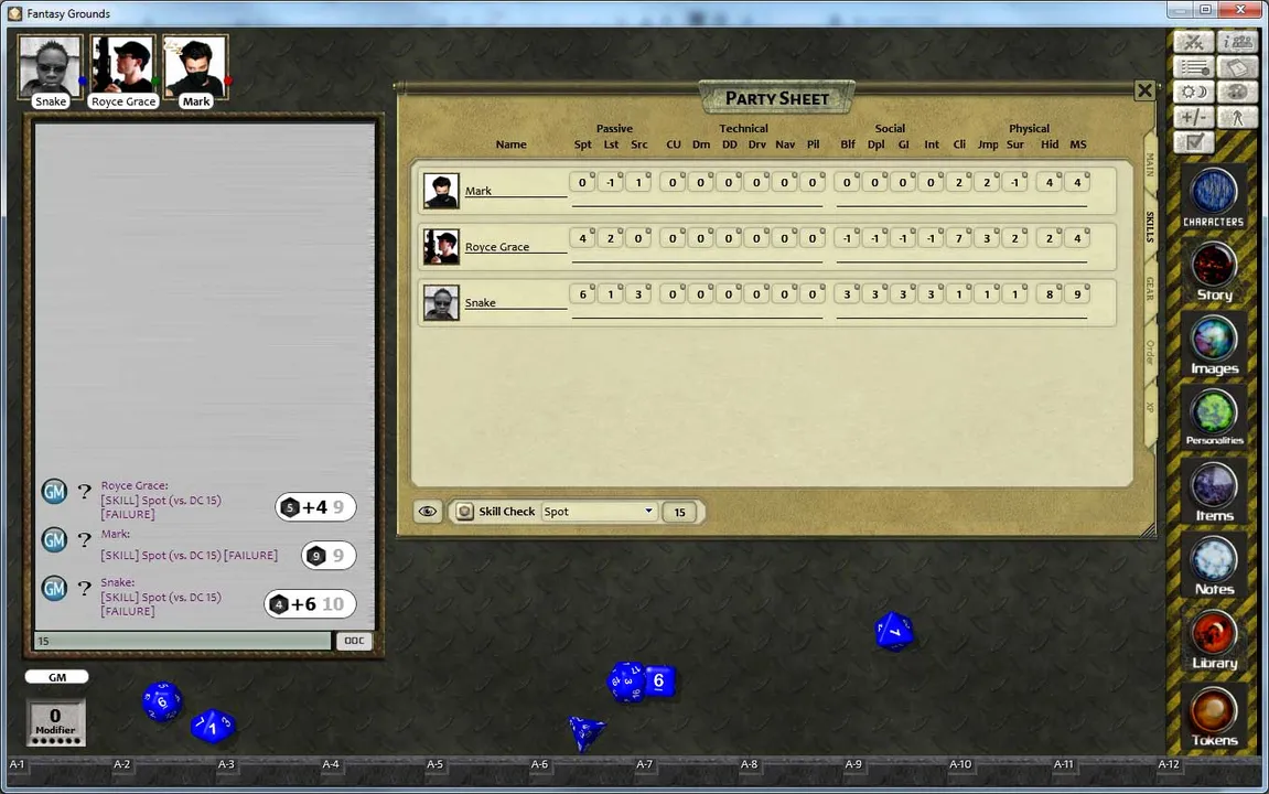 d20 Modern SRD Ruleset Screenshot 1