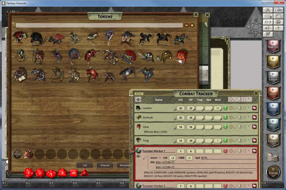 Fantasy Grounds - Top-down Tokens - Heroic 2 Screenshot 1