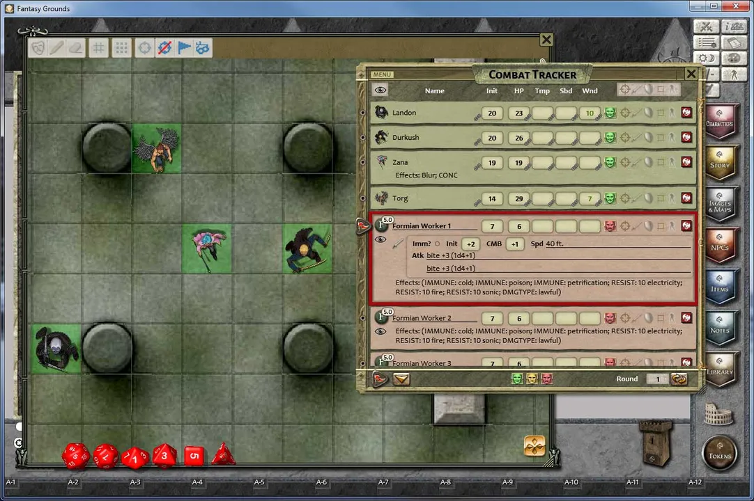 Fantasy Grounds - Top-down Tokens - Heroic 5 Screenshot 0