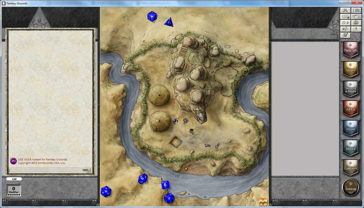 Fantasy Grounds - Rite Publishing Fantastic Maps - Lairs Pack Screenshot 3
