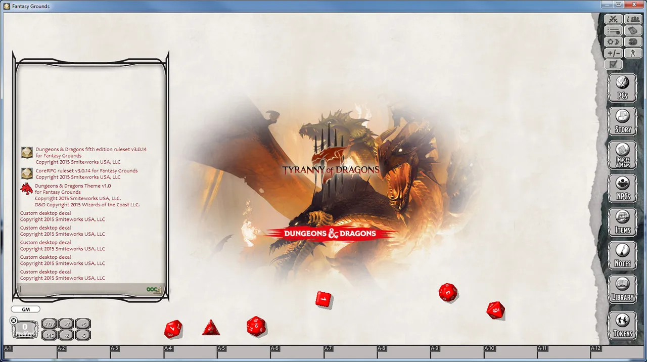Fantasy Grounds - Dungeons & Dragons: The Rise of Tiamat Screenshot 0