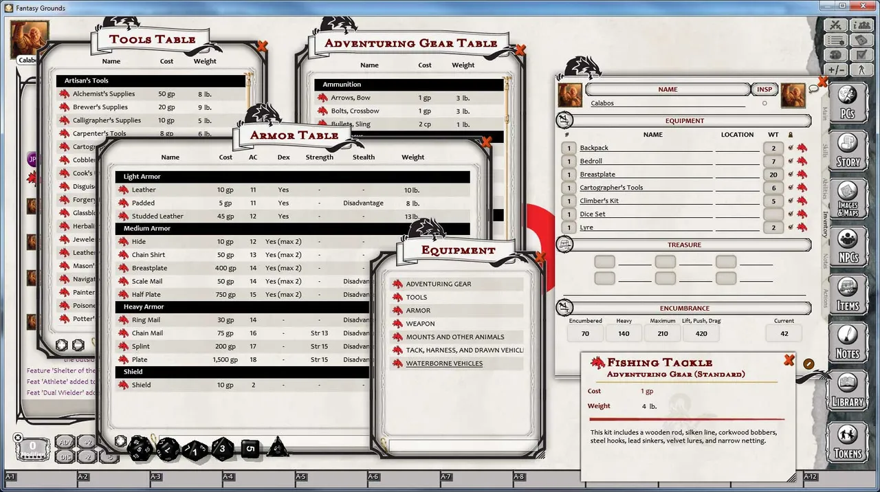 Fantasy Grounds - D&D Character Customization Pack Screenshot 3