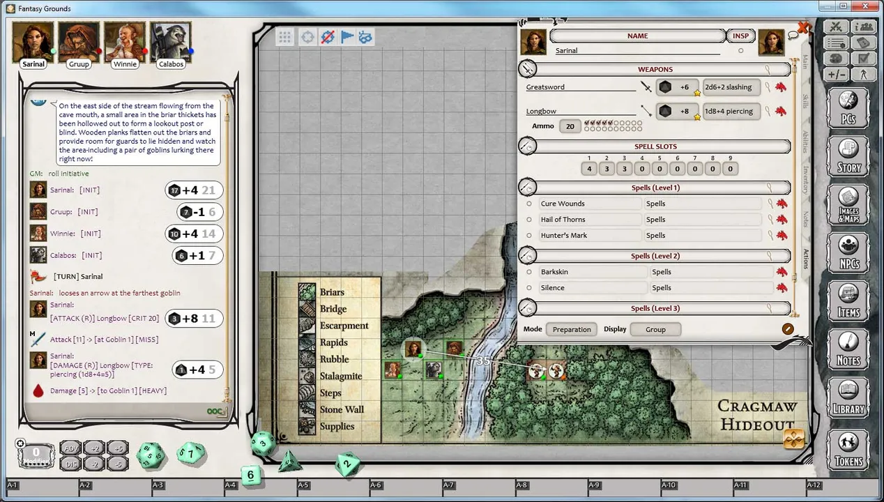 Fantasy Grounds - D&D Lost Mine of Phandelver Screenshot 7