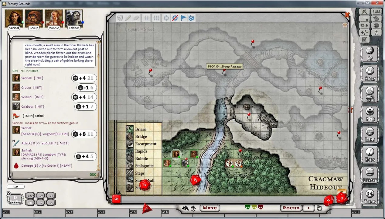 Fantasy Grounds - D&D Lost Mine of Phandelver Screenshot 0