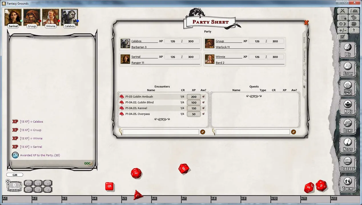Fantasy Grounds - D&D Lost Mine of Phandelver Screenshot 3
