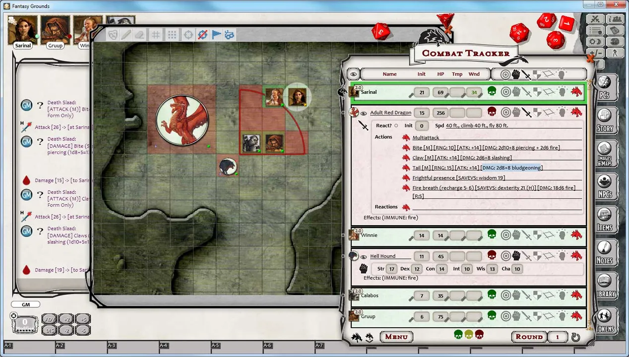 Fantasy Grounds - D&D Monster Manual Screenshot 4