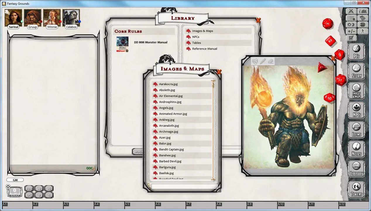Fantasy Grounds - D&D Monster Manual Screenshot 2