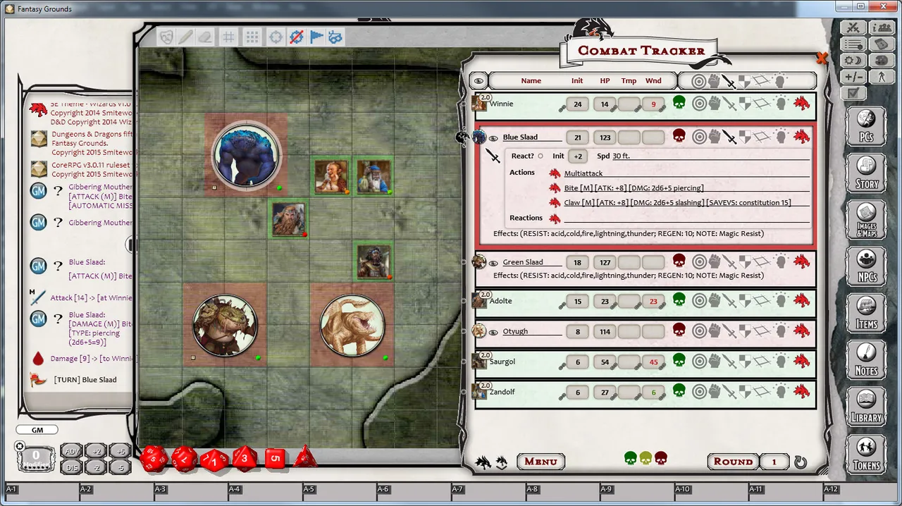 Fantasy Grounds - D&D Monster Pack - Aberrations Screenshot 1
