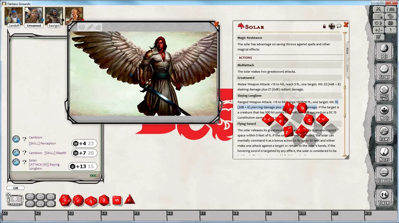 Fantasy Grounds - D&D Monster Pack - Celestials & Fiends Screenshot 0