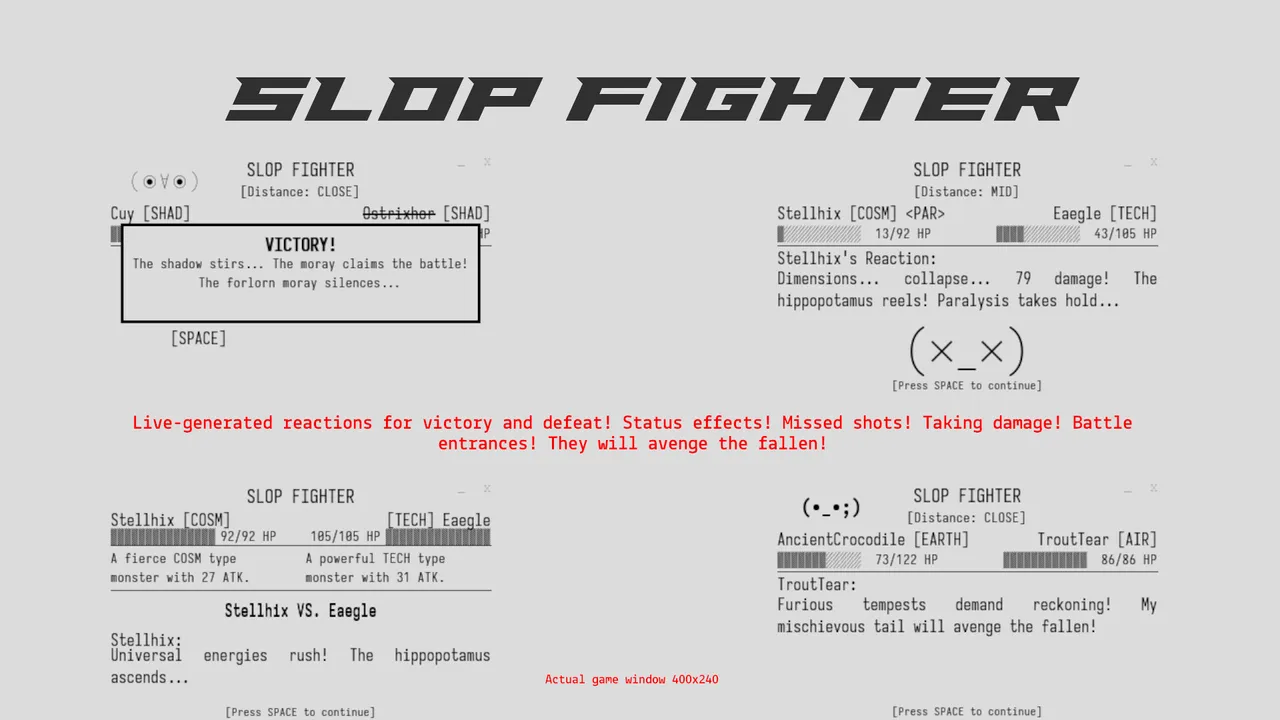 SLOP FIGHTER Screenshot 1