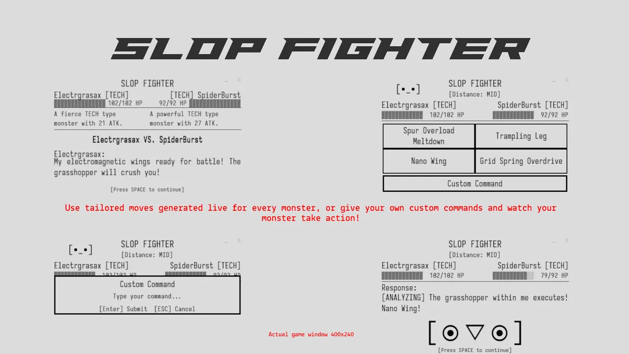 SLOP FIGHTER Screenshot 0