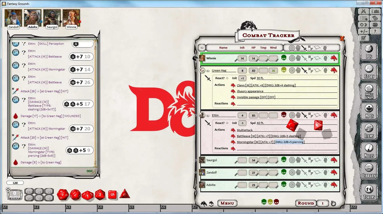 Fantasy Grounds - D&D Monster Pack - Fey & Giants Screenshot 0