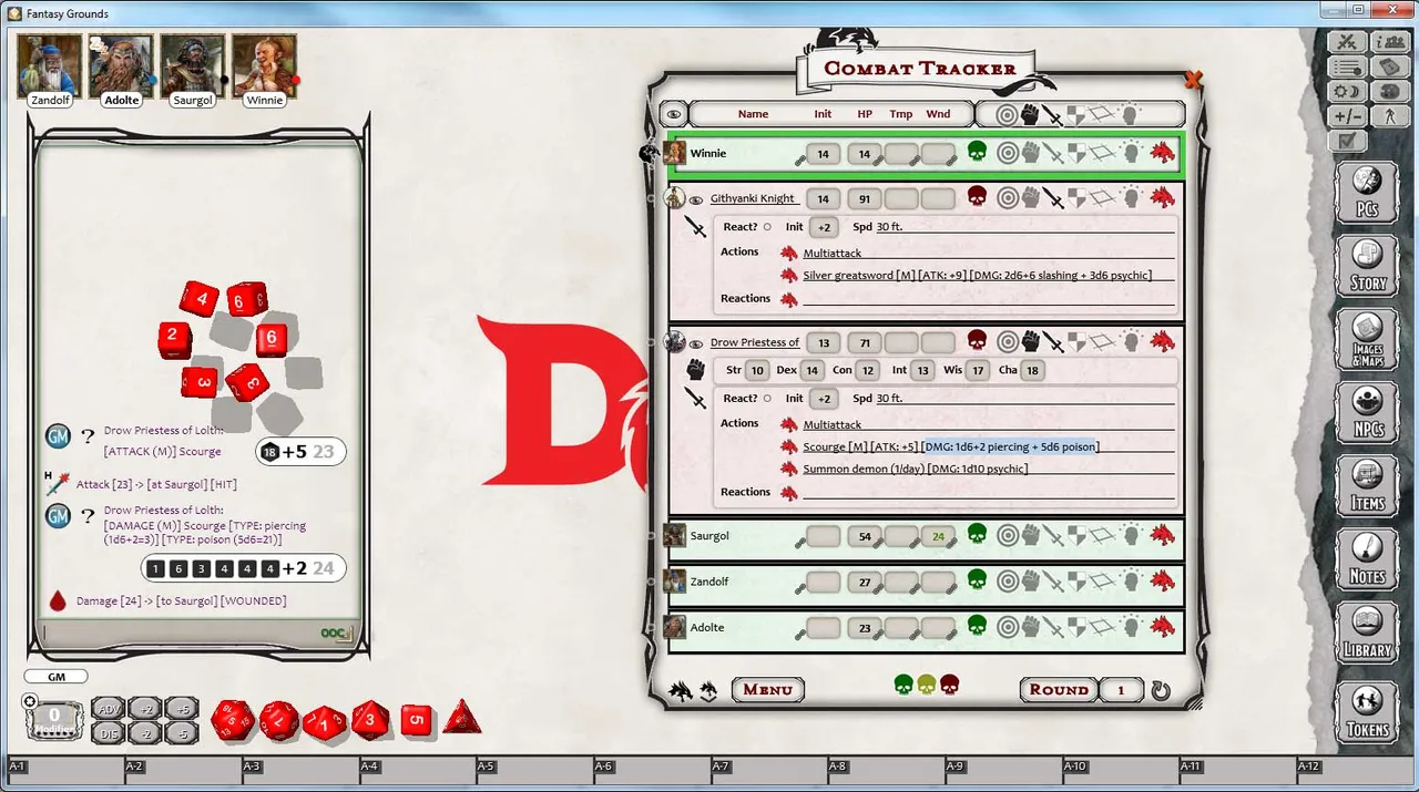 Fantasy Grounds - D&D Monster Pack - Humanoids Screenshot 2