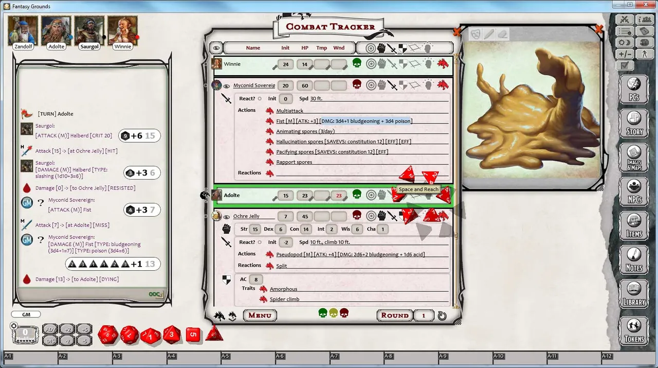 Fantasy Grounds - D&D Monster Pack - Oozes, Plants & Swarms Screenshot 0