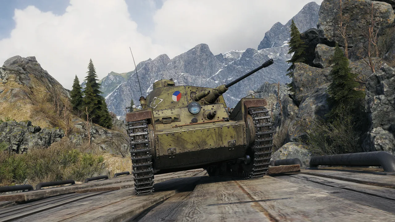 World of Tanks — Panzerwagen 39 Pack (III Czechoslovakian Light Tank) Screenshot 0