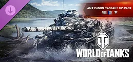 World of Tanks — AMX Canon d'assaut 105 Pack (VIII French Tank Destroyer)