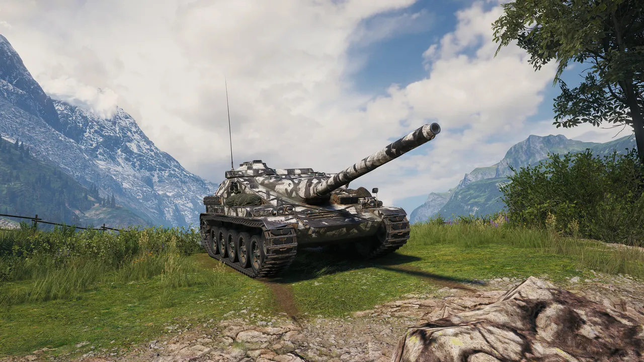 World of Tanks — AMX Canon d'assaut 105 Pack (VIII French Tank Destroyer) Screenshot 1