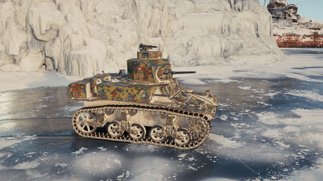 World of Tanks — M3 Light Pack (III Soviet Light Tank) Screenshot 3