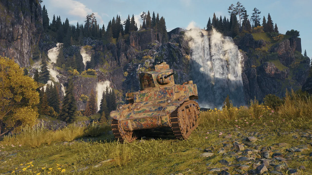 World of Tanks — M3 Light Pack (III Soviet Light Tank) Screenshot 0