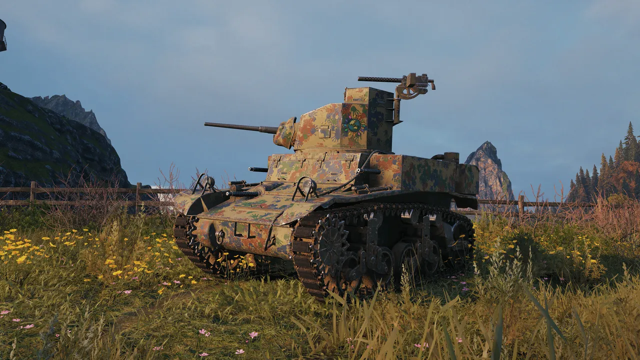 World of Tanks — M3 Light Pack (III Soviet Light Tank) Screenshot 4