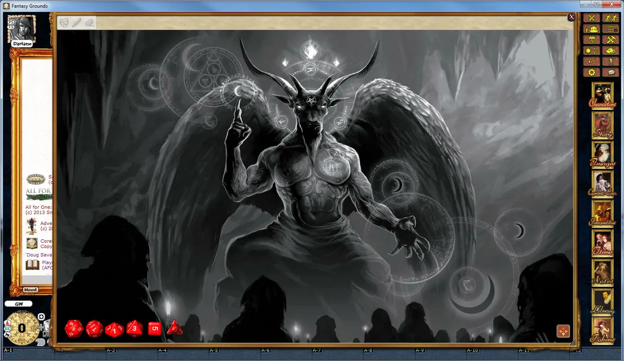 Fantasy Grounds - Savage Worlds Setting: All for One - Regime Diabolique Screenshot 0