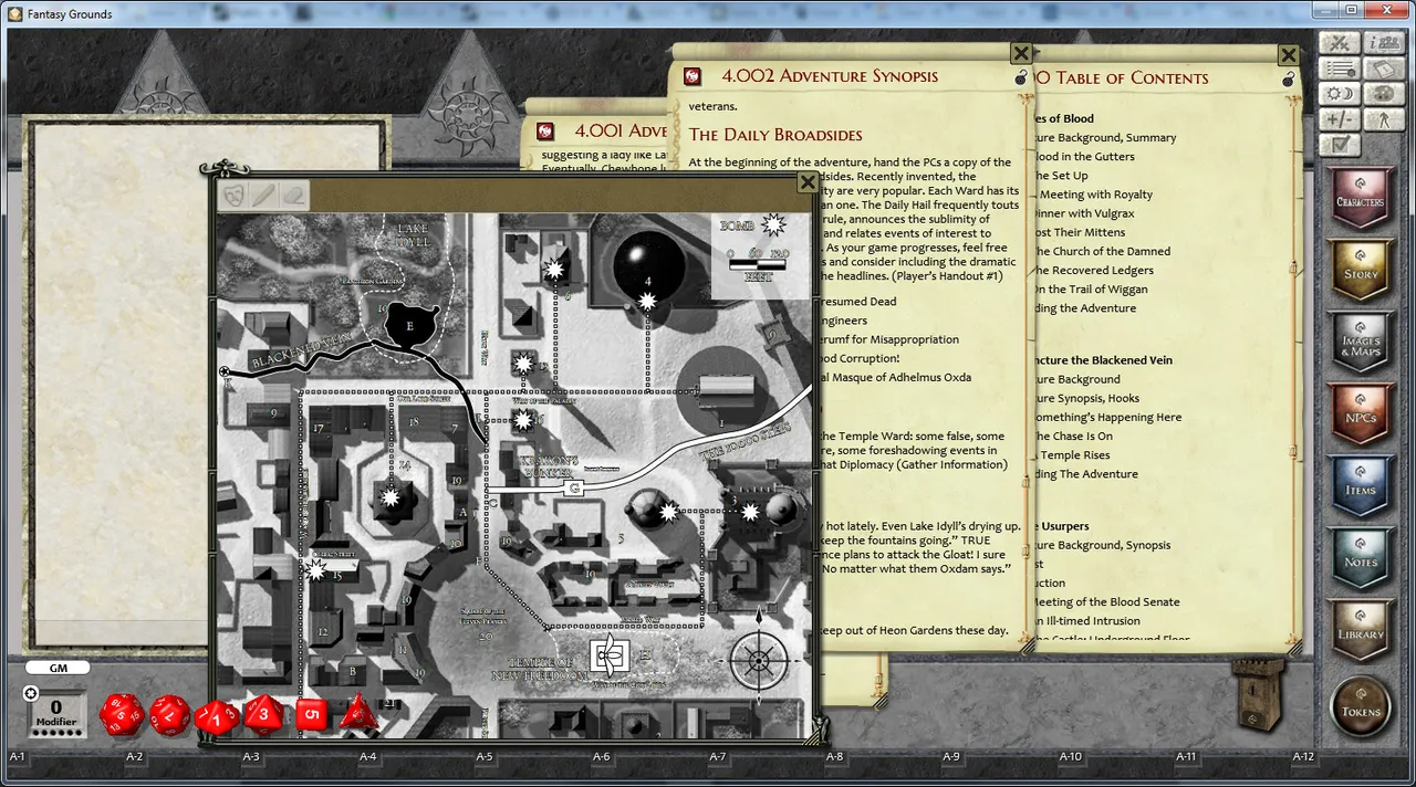 Fantasy Grounds - PFRPG The Road to Revolution: The Campaign (PFRPG) Screenshot 1