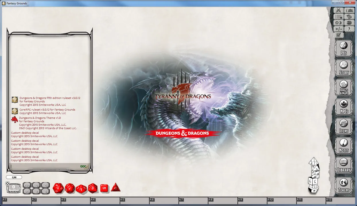 Fantasy Grounds - D&D Hoard of the Dragon Queen Screenshot 0