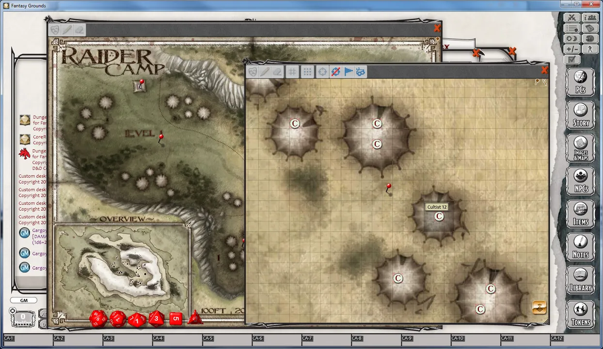 Fantasy Grounds - D&D Hoard of the Dragon Queen Screenshot 3