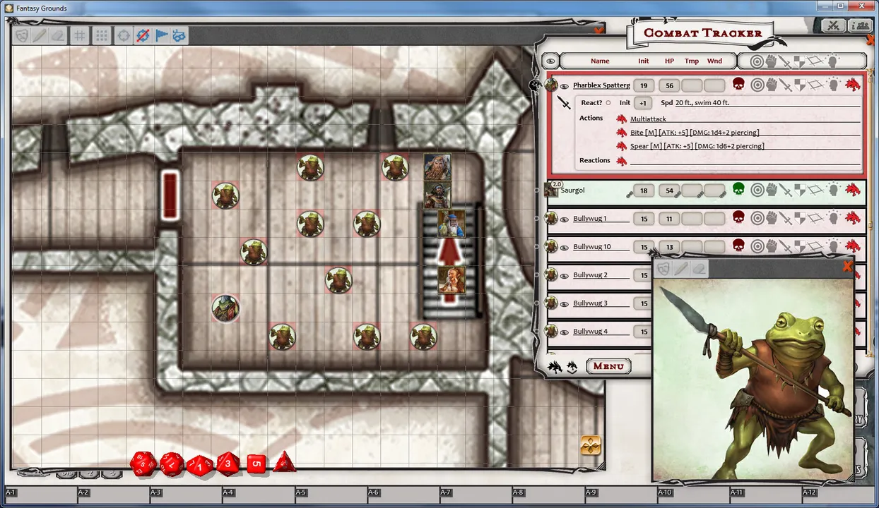 Fantasy Grounds - D&D Hoard of the Dragon Queen Screenshot 4