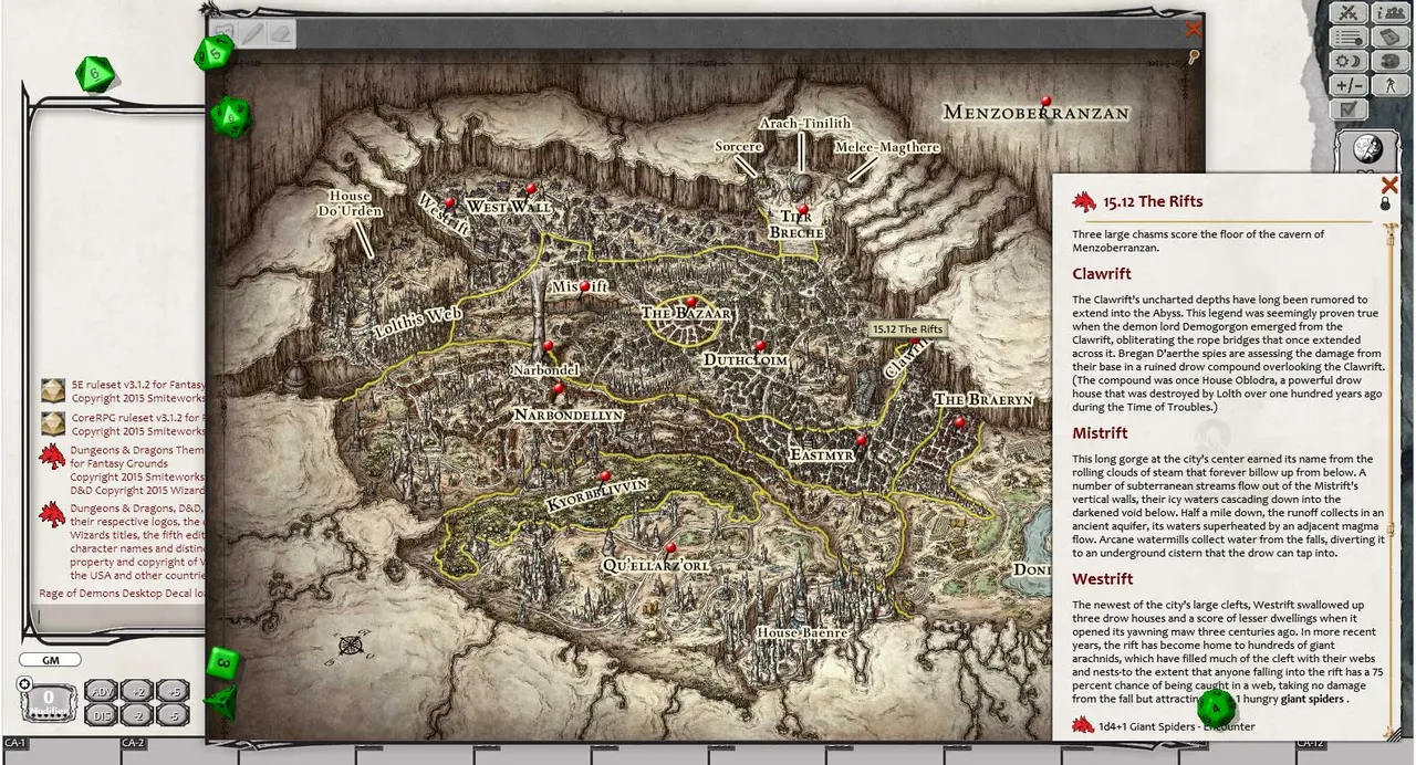 Fantasy Grounds - D&D Rage of Demons: Out of the Abyss Screenshot 5