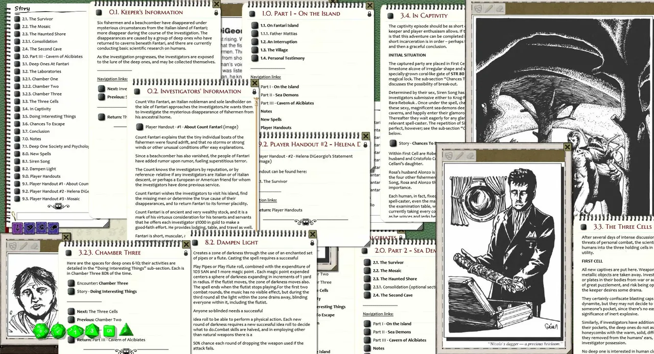 Fantasy Grounds - Call of Cthulhu: Fatal Experiments Screenshot 2