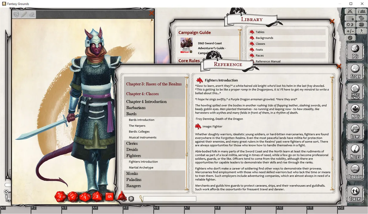 Fantasy Grounds - D&D Sword Coast Adventurer's Guide Screenshot 5