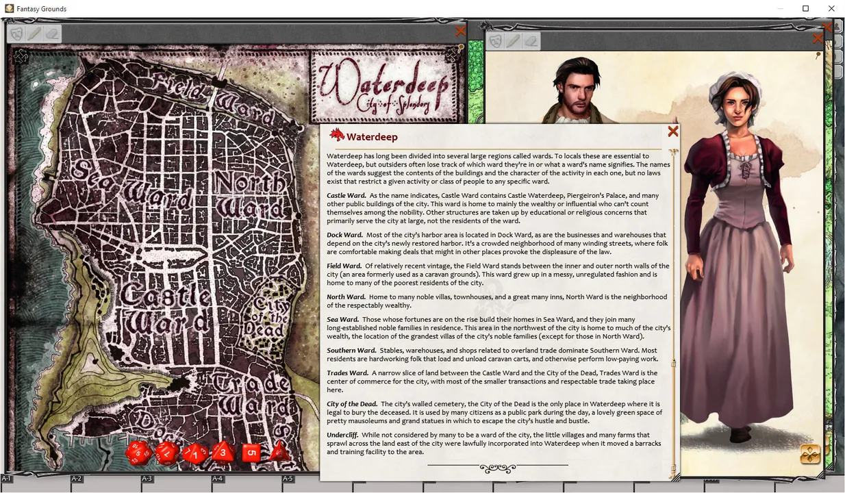 Fantasy Grounds - D&D Sword Coast Adventurer's Guide Screenshot 8