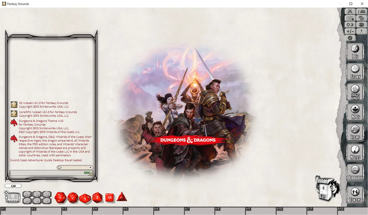Fantasy Grounds - D&D Sword Coast Adventurer's Guide Screenshot 1